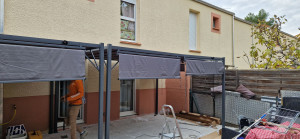 Photo de galerie - Montage plus estalation de 2 pergola 