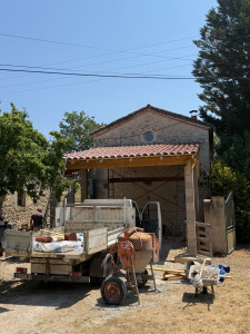 Photo de galerie - Rénovation De Carport démolition et reconstruction 