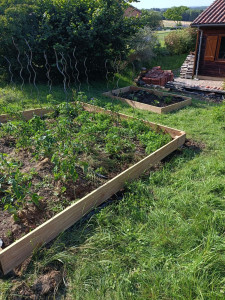 Photo de galerie - Jardinière bois 