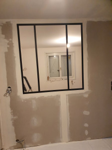 Photo de galerie - Pose de verrière