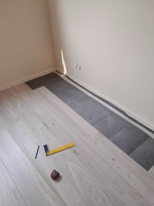 Photo de galerie - Pose de parquet - Revêtement de sol