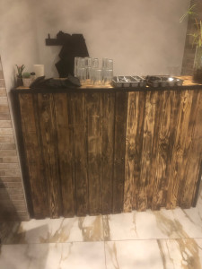 Photo de galerie -  comptoirs  fait mains pour restaurant 