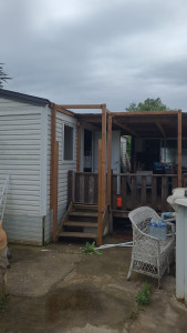 Photo de galerie - Pergola fait maison 
