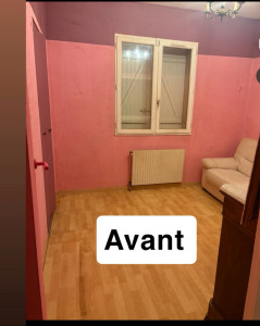 Photo de galerie - Chambre de 15m2 avant travaux 