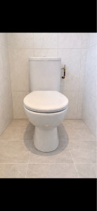 Photo de galerie - Remplacement d’un WC avec modification de l’alimentation en eau froide 