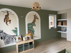 Photo de galerie - Peinture mur est plafond