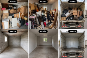 Photo de galerie - Débarras des locaux , garage , et autre 
