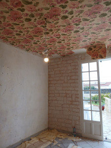 Photo de galerie - Préparation des murs 