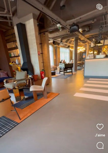 Photo de galerie - Ancien sol en carrelage réfaire a neuf en béton ciré .(SANS RIEN CASÉ )