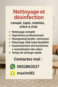 Photo de galerie - Préparation - nettoyage de salle