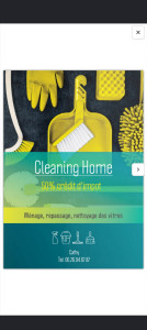 Photo de galerie - Entreprise Cleaning home 50 % de crédit d'impôt