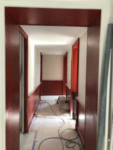 Photo de galerie - Réalise les travaux de peinture murs, plafonds, boiseries, etc..