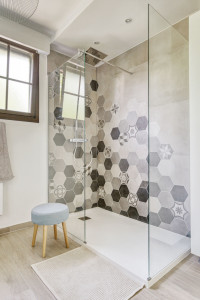 Photo de galerie - Restructuration d’une salle d’eau – Vallauris (06)