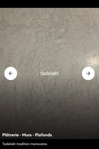 Photo de galerie - Tadelakt tres belle nuance avec toute sorte de couleur.