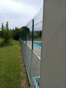 Photo de galerie - Pose de grillage 