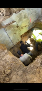 Photo de galerie - Semelle en gros béton