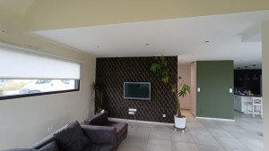 Photo de galerie - Peinture  tapisserie 