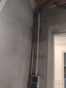 Photo de galerie - Réalisation canalisations pour robinet d'eau extérieure pour jardin 