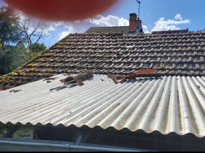 Photo de galerie - Changement de faitage
