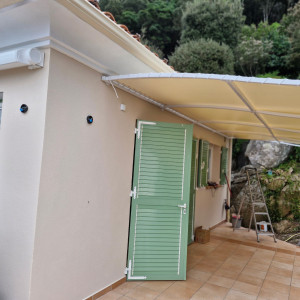 Photo de galerie - Peinture façade et corniche