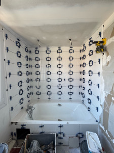 Photo de galerie - Pose de faïence 