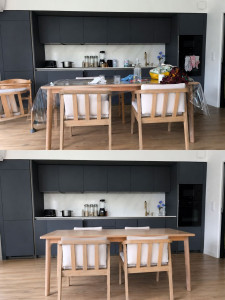 Photo de galerie - Cuisine (avant/après)
