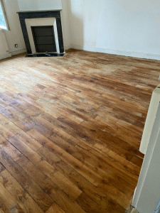 Photo de galerie - Pose de parquet - Revêtement de sol