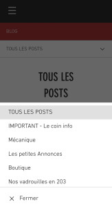 Photo de galerie - Exemple blog/forum site web