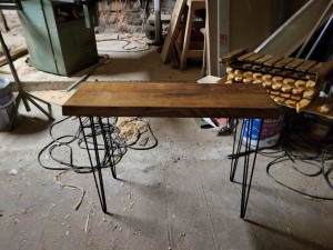 Photo de galerie - Realisation d'une  table
