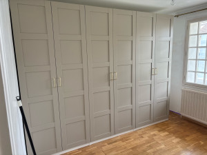 Photo de galerie - Dressing 3 éléments double porte