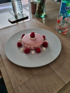 Photo de galerie - Macarons framboise 