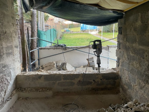 Photo de galerie - Chantier démolition et évacuation 