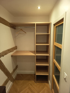 Photo de galerie - Création d’un dressing sur mesure 