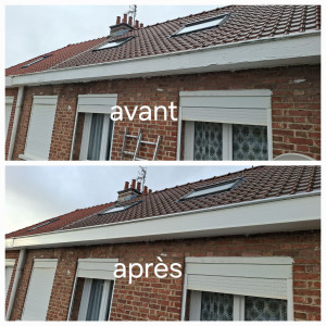 Photo de galerie - Réalisation d'un chéneaux pvc 