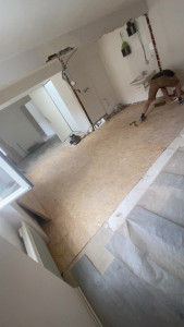 Photo de galerie - Rénovation plancher bois 