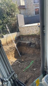 Photo de galerie - Terrassement piscine