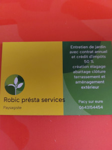 Photo de galerie - Bonjour n'hésitez pas à me contacter pour tout travaux d'entretien et de création de jardin mais également pour vos travaux d'élagage et d'abattage 