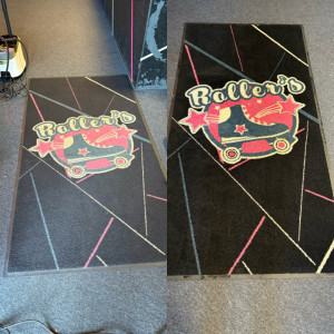 Photo de galerie - Nettoyage du tapis d’entrée à Rollers 