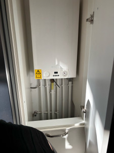 Photo de galerie - Intervention sur chaudière à gaz