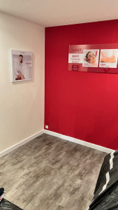 Photo de galerie - Pose de parquet et plinthe