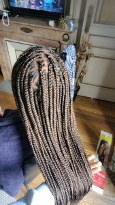 Photo de galerie - Tresses coiffure par moi 