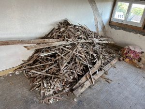 Photo de galerie - évacuation des déchets 