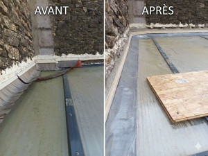 Photo de galerie - Solin plomb 