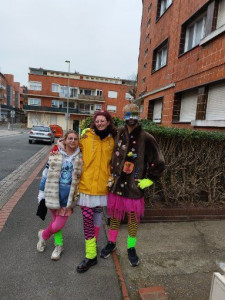 Photo de galerie - Petite sortie au carnaval de Dunkerque avec le duo frère et sœur 