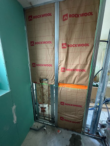 Photo de galerie - Réalisation d’une sortie de douche 