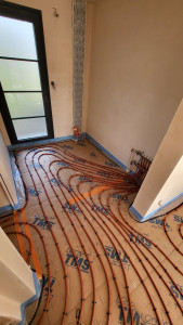 Photo de galerie - Plancher chauffant 
