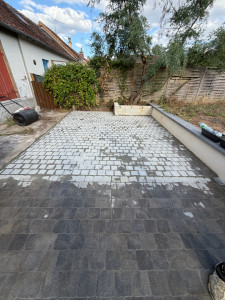 Photo de galerie - Après finition de pose de pavé 