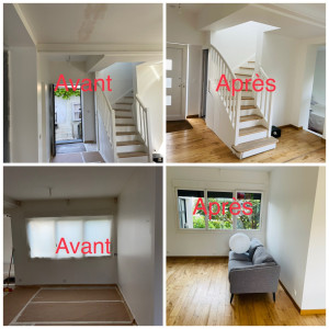 Photo de galerie - Travaux enduit ,Peinture Paris 75008