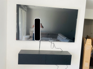 Photo de galerie - Accroche TV,  meuble TV