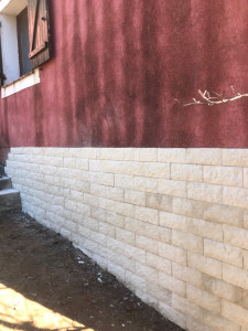 Photo de galerie - Pose de parements  